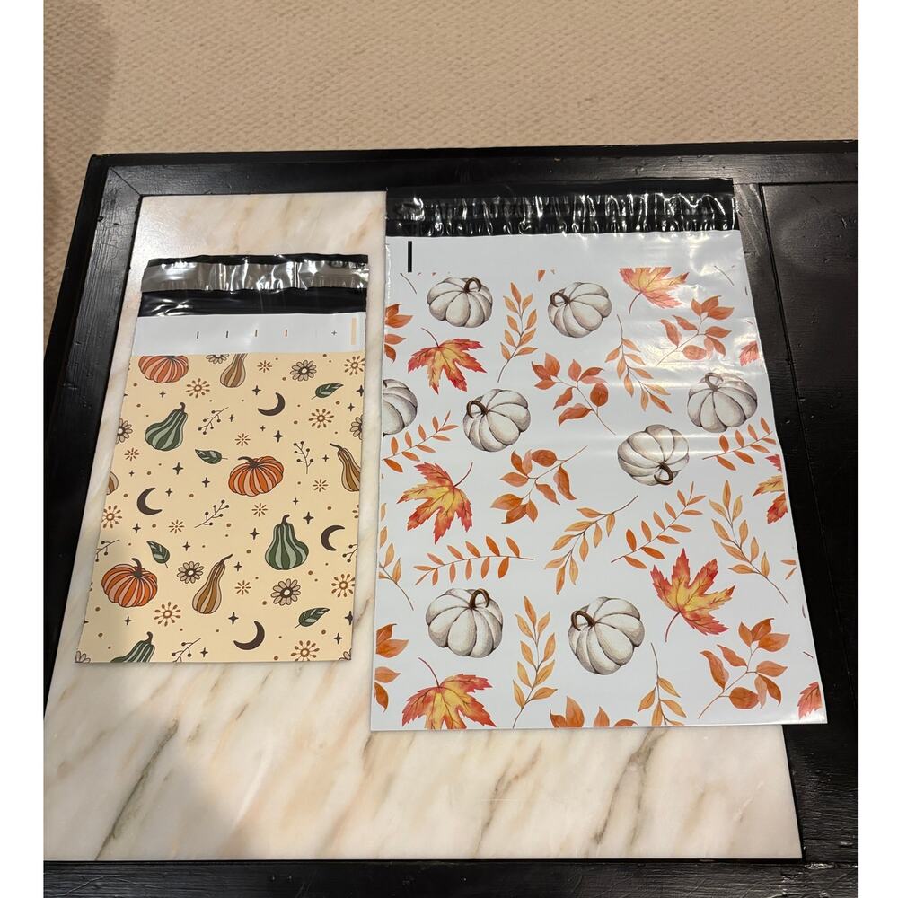Fall Poly Mailer Bags 20 of Each